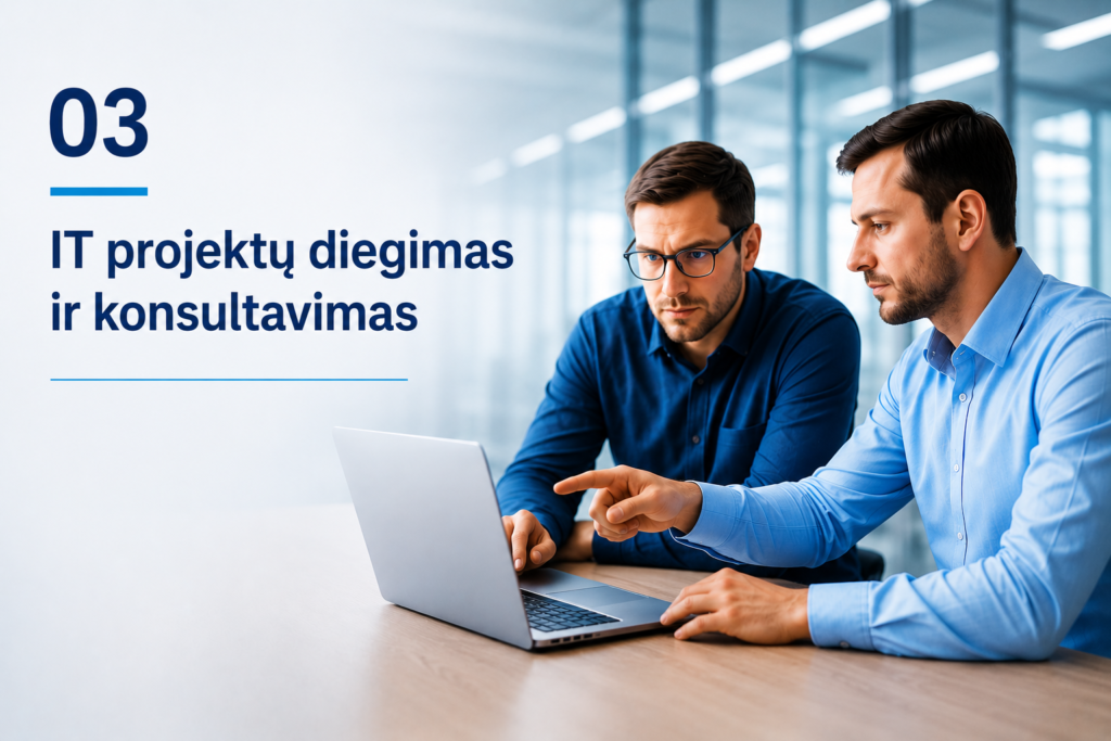 03 projektu diegimas